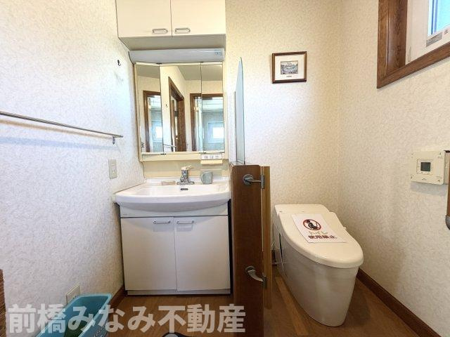 【中古】前橋市下大島町　３LDKのトイレ|トイレです