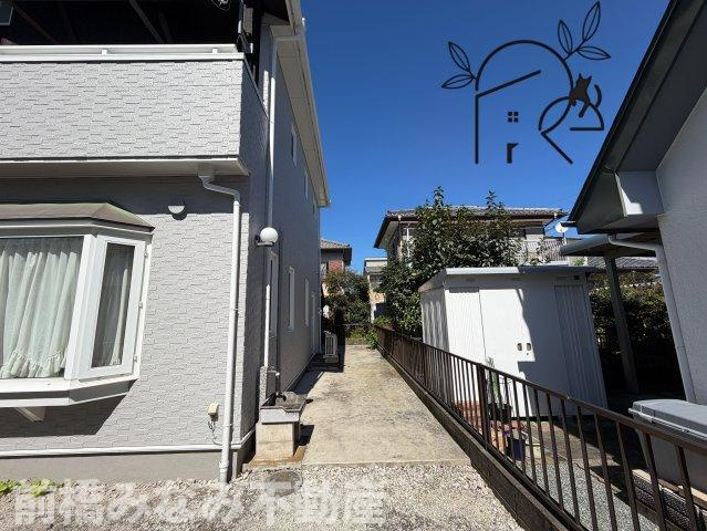 【中古】前橋市下大島町　３LDKの庭|お庭も活用できます
