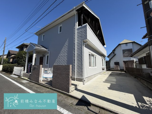 【中古】前橋市下大島町　３LDKの外観|外壁塗装工事済み（2026年9月施工）