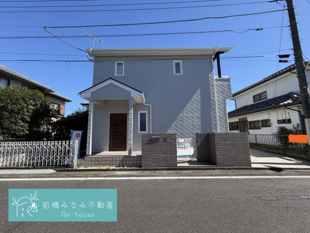 【中古】前橋市下大島町　３LDKの前面道路含む現地写真|前面道路含む現地写真です
