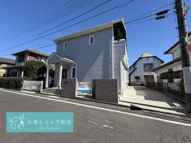 【中古】前橋市下大島町　３LDKの前面道路含む現地写真|前面道路含む現地写真です