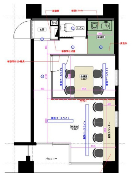 パルテオン日本橋三越前の間取り