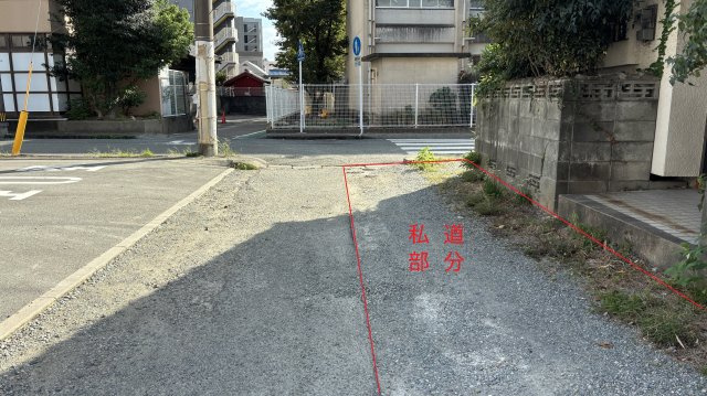 荘島町古家付の区画図