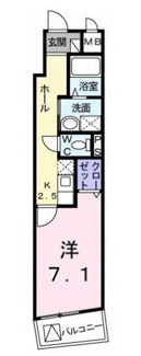 【間取り】 | グリーンパレス町田 | 間取りです。