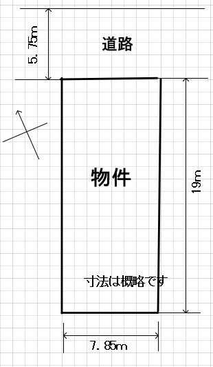 【土地図】 | 呉市広中町売地