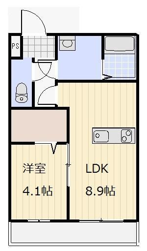 La・Terreの間取り