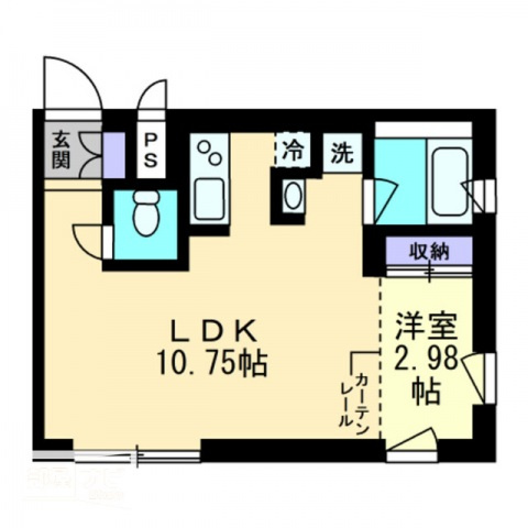 コリドールナカノの間取り|間取図