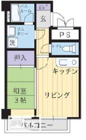 アディオ錦町の間取り|間取図