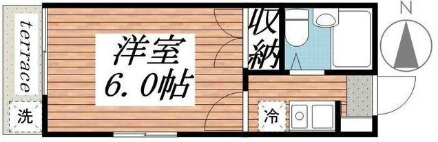 サンヒルズ赤塚の間取り