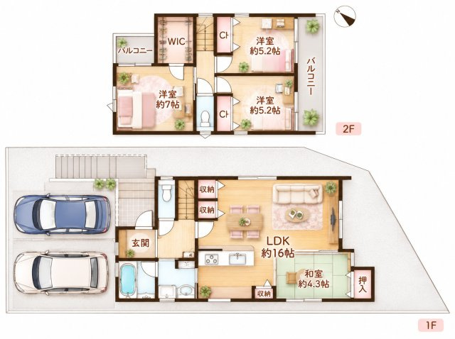 渚東町　中古一戸建ての間取り|間取り図はいかがですか？ご希望を叶える間取りですか？リビングの広さは？水回りの位置は？カウンターキッチン？など色々な情報が集約されています。弊社ではリフォームなどのご相談も承っております。