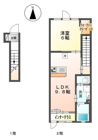 ユニヴァリィ・ラメールの間取り|間取図
