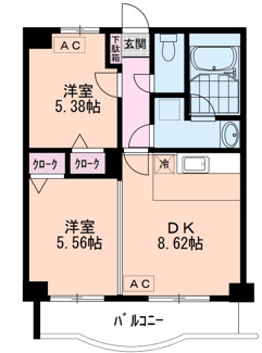 【間取り】 | コア・シティ新横浜 | 間取りです。