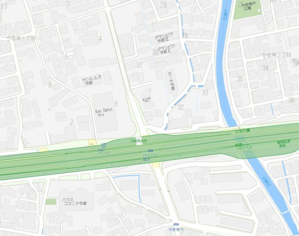  久保貸店舗、101の地図