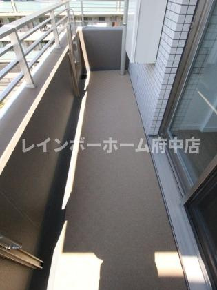 ハルグラン若葉台のバルコニー