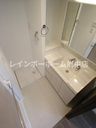 ハルグラン若葉台の独立洗面台