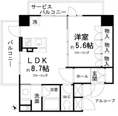ハルグラン若葉台の間取り