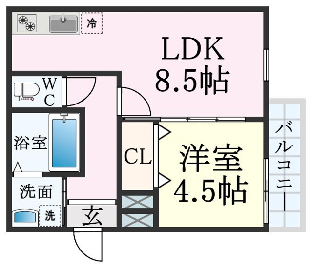 【外観】フジパレス神戸春日野道