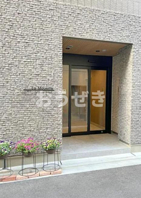 台東区浅草６丁目の賃貸マンションのエントランス