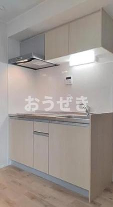 台東区浅草６丁目の賃貸マンションのキッチン