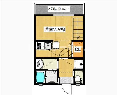 マリーナデルレイ2の間取り