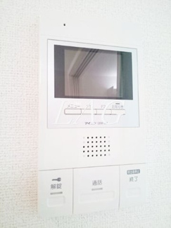 【セキュリティ】 | サンライズ　エムズ | モニター付きインターフォンです。