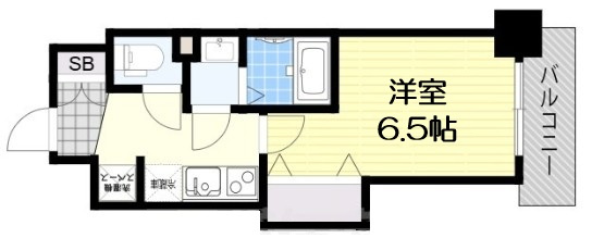 【間取り】 | Luxe難波西Ⅰ