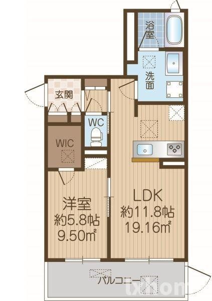 ローズメゾンＹの間取り