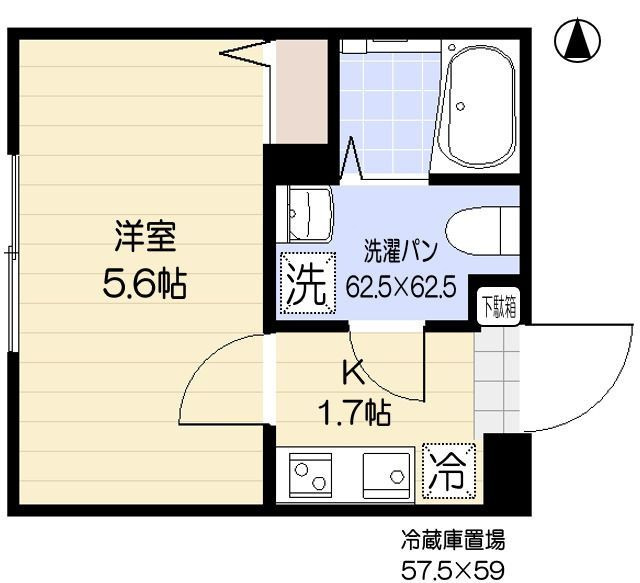エクセラン吾妻橋の間取り