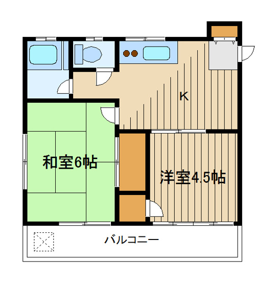 【間取り】 | 小宮コーポ