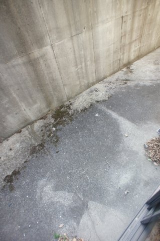 大野ハイツの駐車場