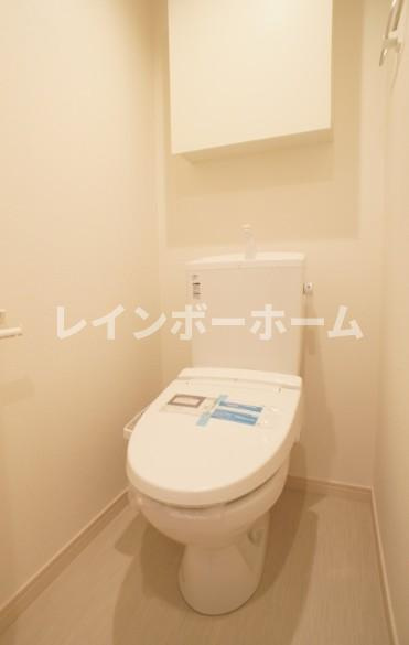 リブリ・キューブのトイレ|清潔感のあるトイレです