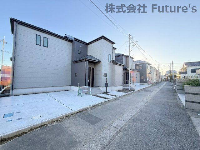 三郷市高州1丁目　新築戸建　全2棟　B号棟の前面道路含む現地写真|前面道路含む現地写真です。