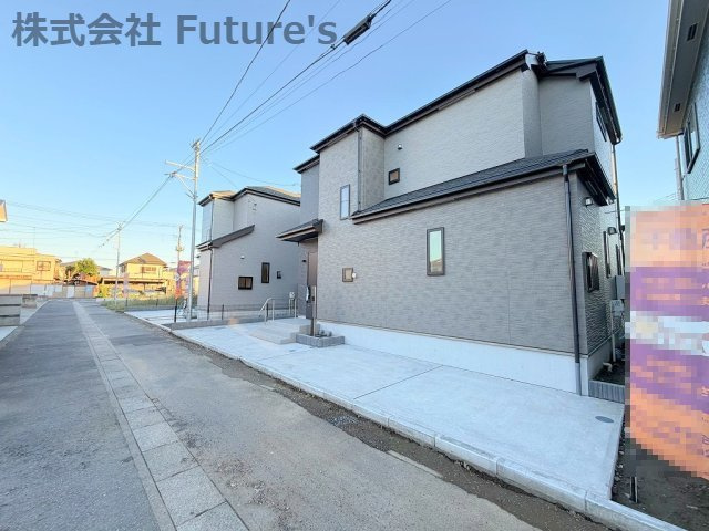 三郷市高州1丁目　新築戸建　全2棟　A号棟の前面道路含む現地写真|前面道路含む現地写真です。