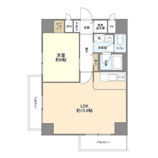 新板橋ビューハイツの間取り|間取りです。