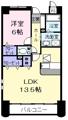 ベルクリーベの間取り