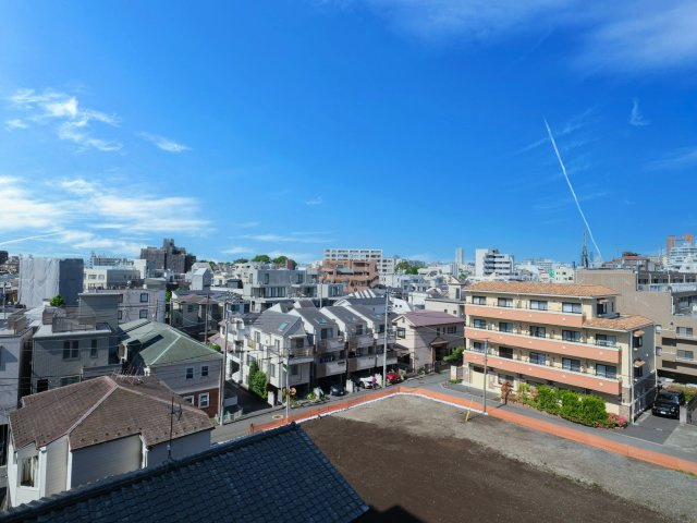 ＴＨＥパームス祐天寺マスタープレイスの展望|ＴＨＥパームス祐天寺マスタープレイス：南西向きにつき陽当り・眺望良好！