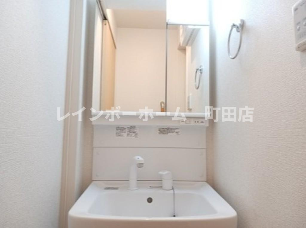 ノーブルコーケ相原※初期費用分割あと払いサービス利用可能物件の洗面所