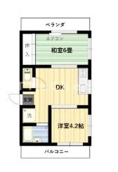 中板橋ローヤルコーポの間取り