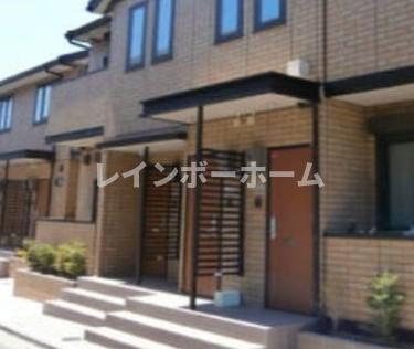和光市下新倉２丁目のアパートのエントランス