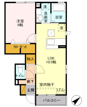 リヴェールの間取り