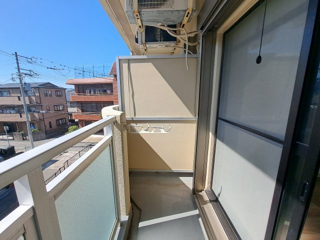 ウイング武庫川のバルコニー