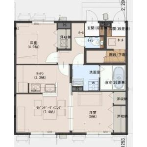 クレセールの間取り