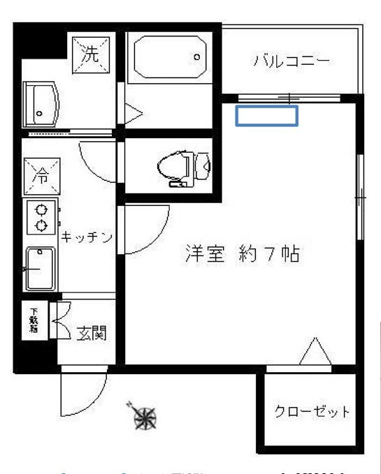 ビーカーサ門前仲町の間取り
