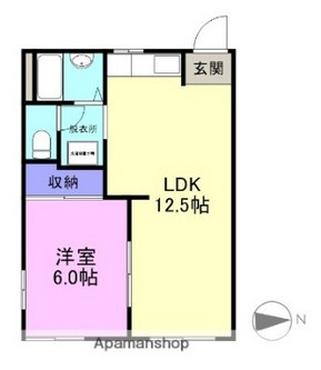 【間取り】 | 伊豆の国市大仁 売一棟アパート ES06219 | 伊豆の国市大仁　間取り一例