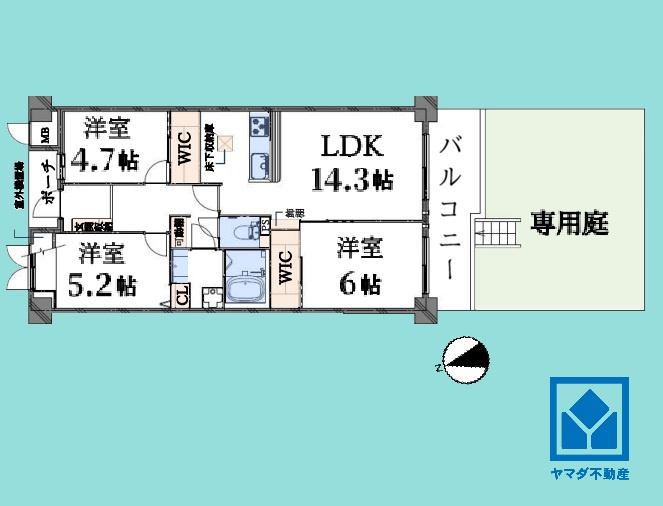 ジークレフ上甲子園の間取り