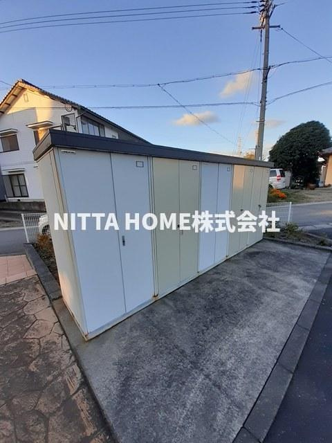 サンハイツ福知山Ⅰのその他共用部分|外部トランクは無料で使用OK◎