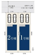 【区画図】 | 名古屋市中川区大塩町3丁目30【仲介手数料無料】新築一戸建て　2号棟