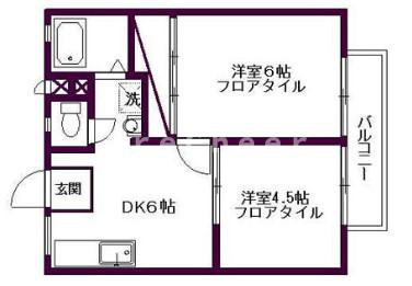 メゾンブランシュの間取り