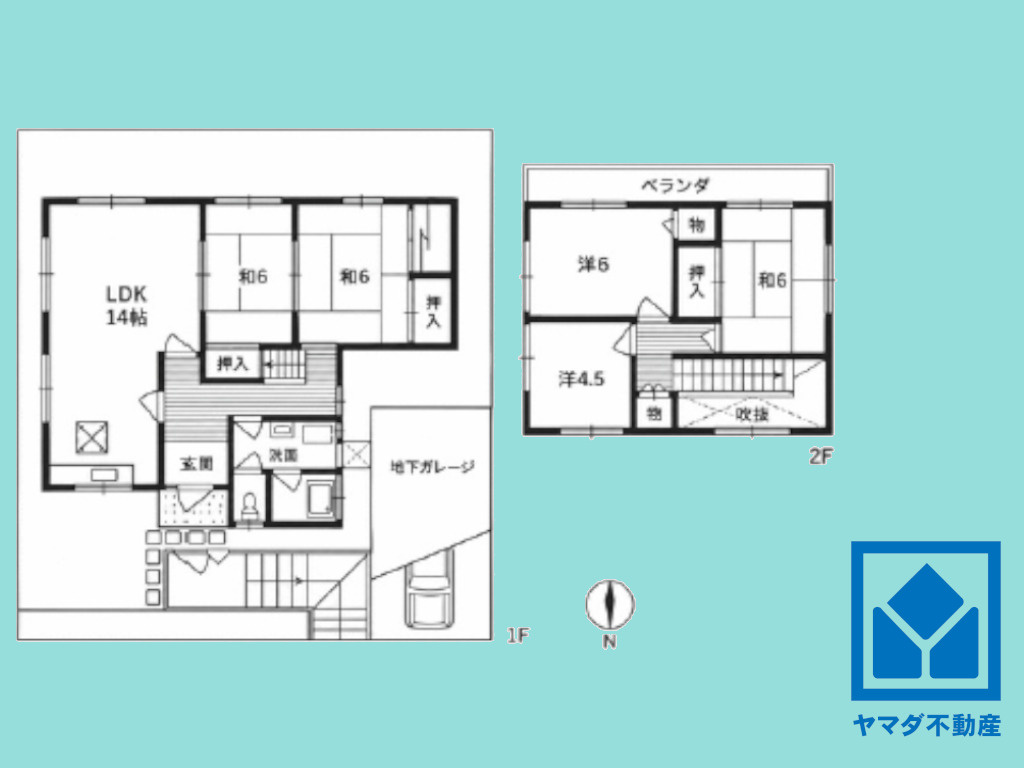 宇治市琵琶台２丁目の間取り|図面と現況が異なる場合は現況を優先いたします。