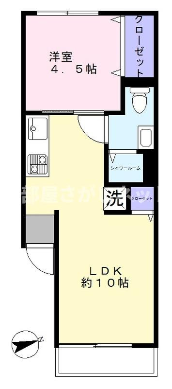 池袋第二ローヤルコーポ【おとり物件なし】の間取り